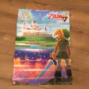 The Legend of Zelda A Link Between Worlds poster!!